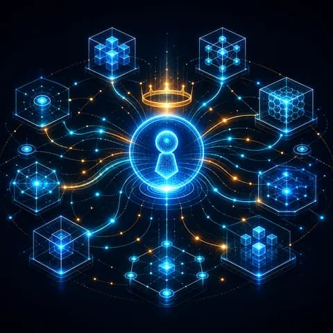 Illustration for Desirable Property DP5: Decentralized Namespace